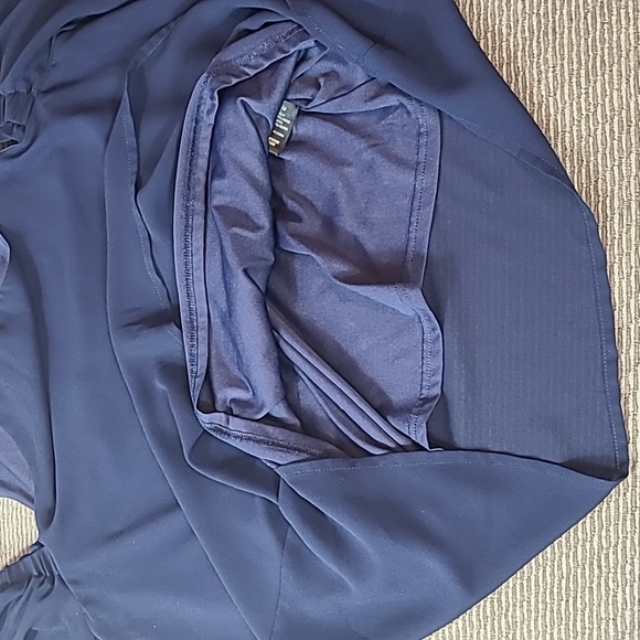 Buckle Black Cold Shoulder Blouse - Picture 13 of 13